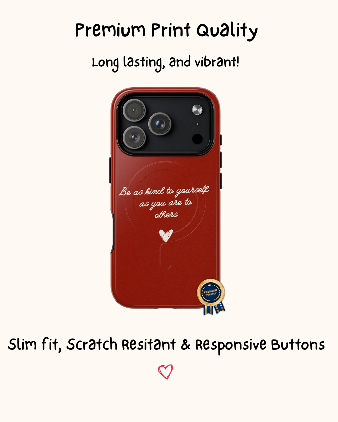 Positive Affirmation iPhone Case 💌