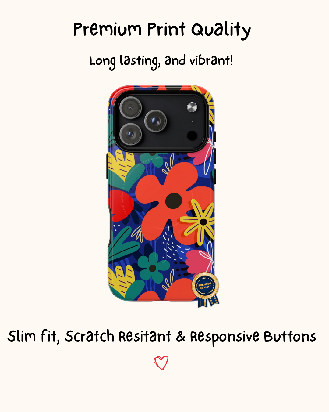 Colourful Flower iPhone Case 🌻🧡