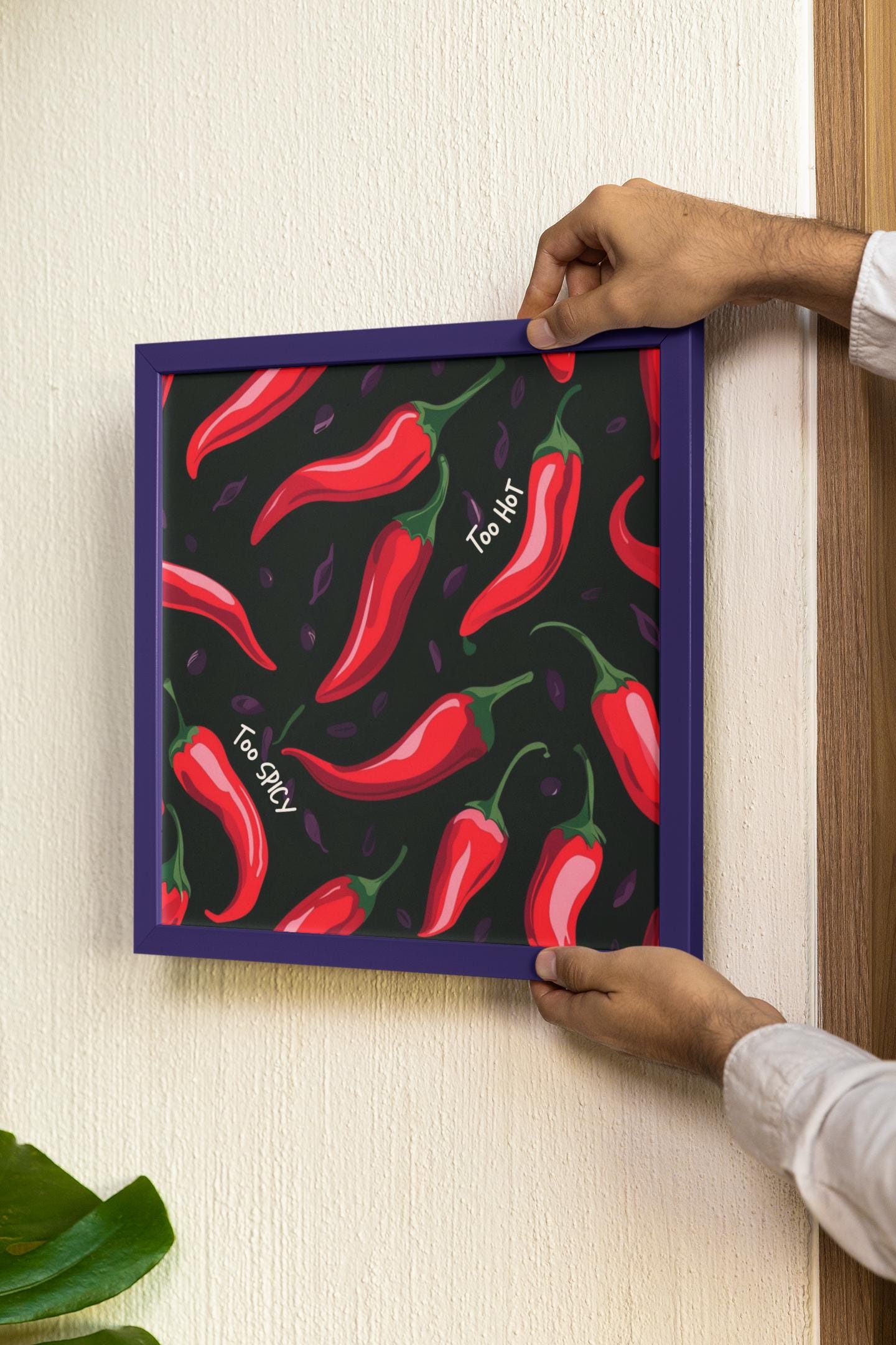 Too Hot Too Spicy Print