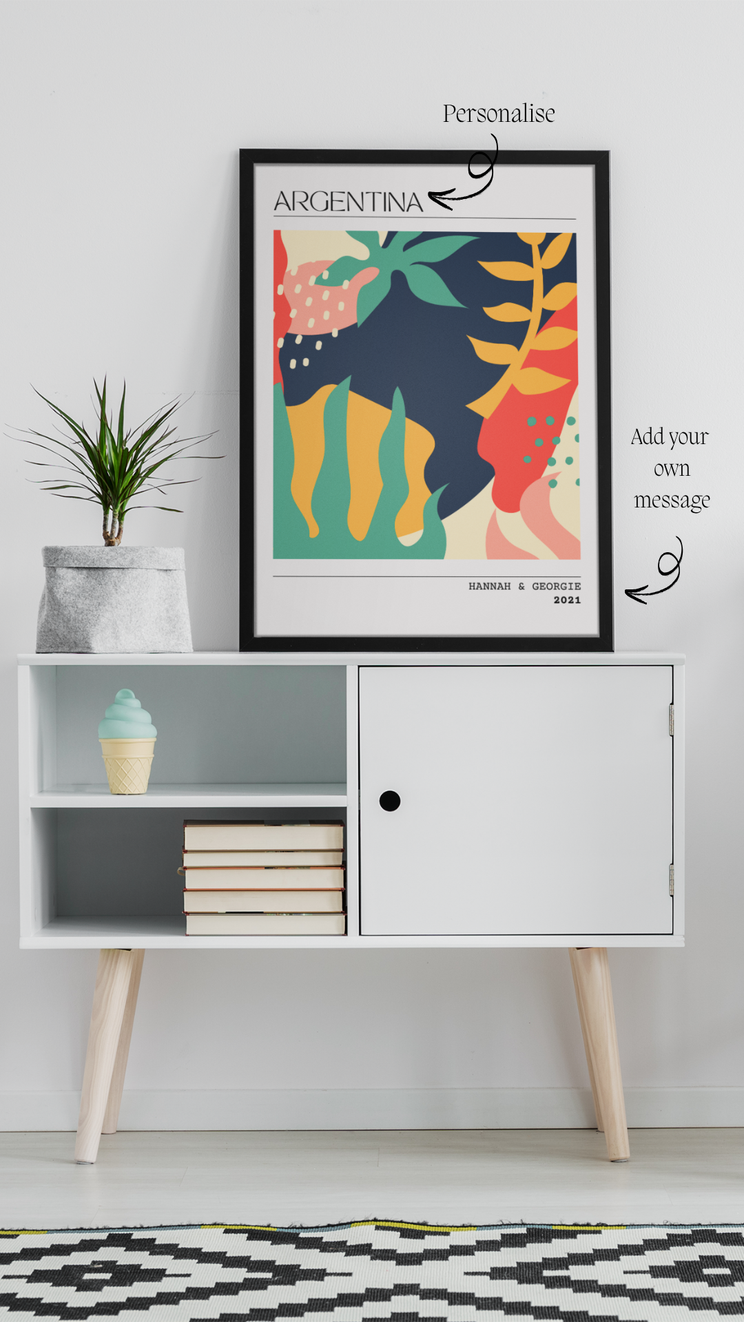 Personalized Abstract Print