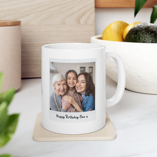Personalised Polaroid Mug 📸