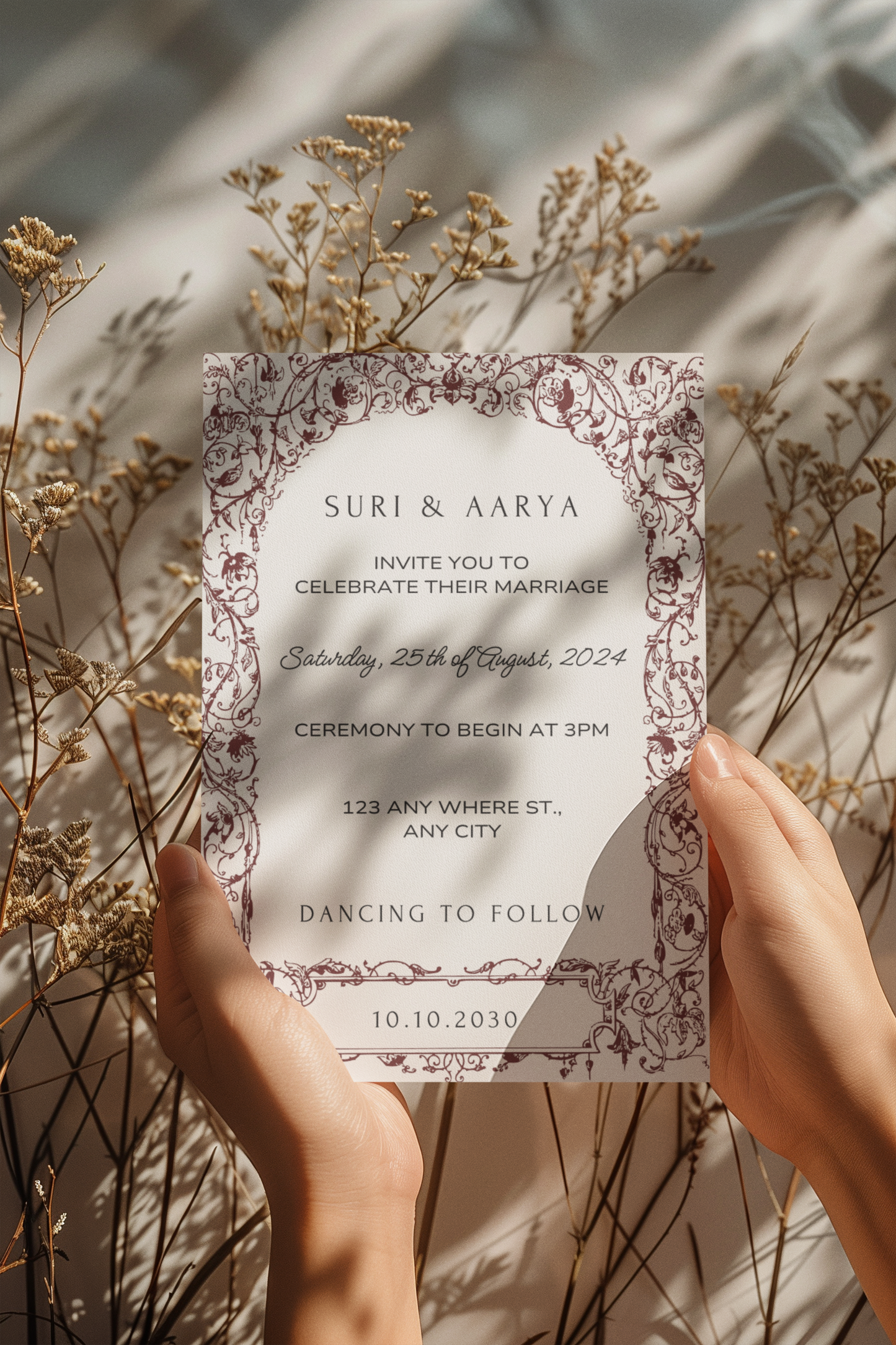 Personalized Rustic Wedding Bundle | Drink List & Dinner Menu