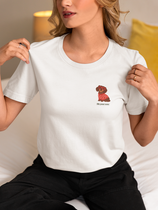Oh You Cute Dog Tee ❤️