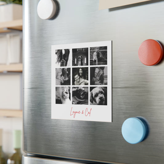 Personalised Photo Collage Magnet