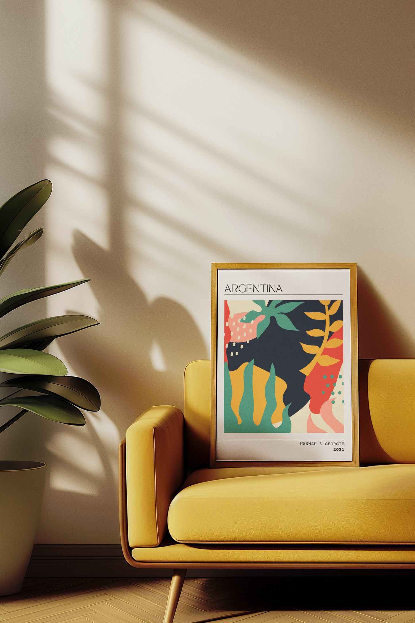 Personalized Abstract Print