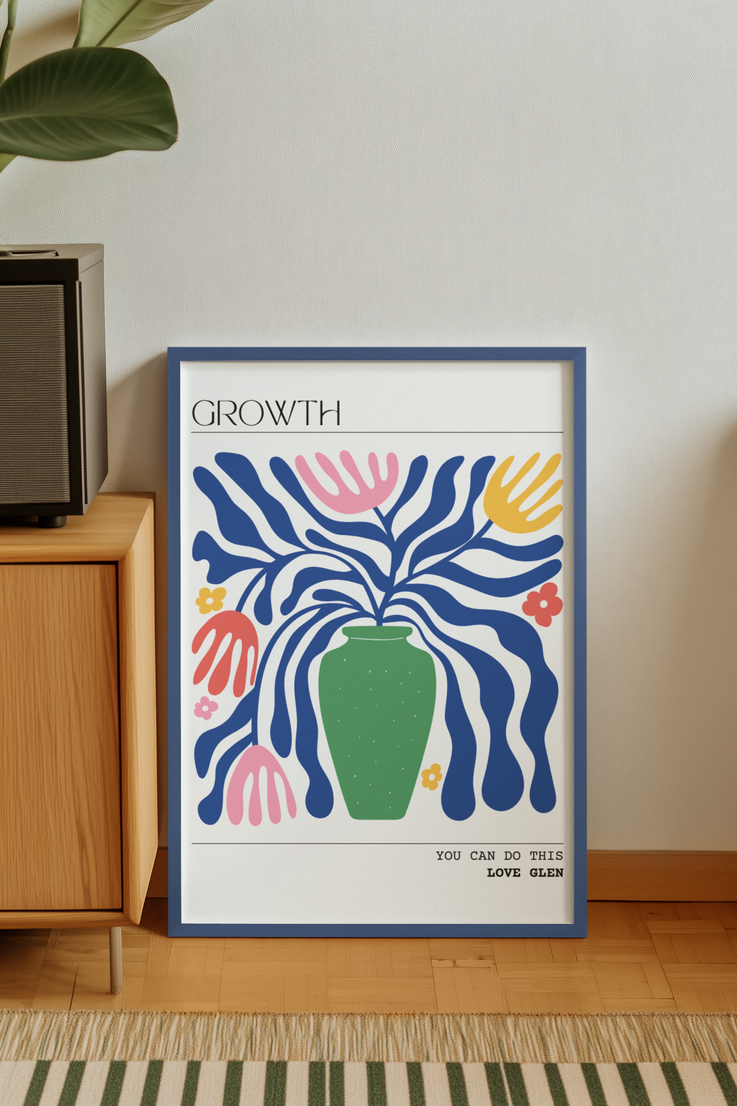 Growth | Personalised Botanical Art Print