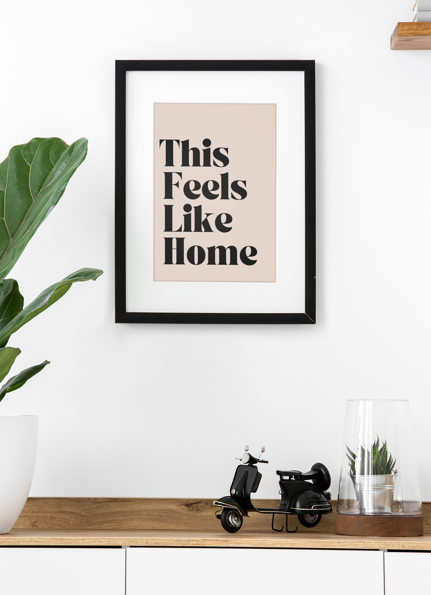 This Feels Like Home - Classic Typography Art Print
