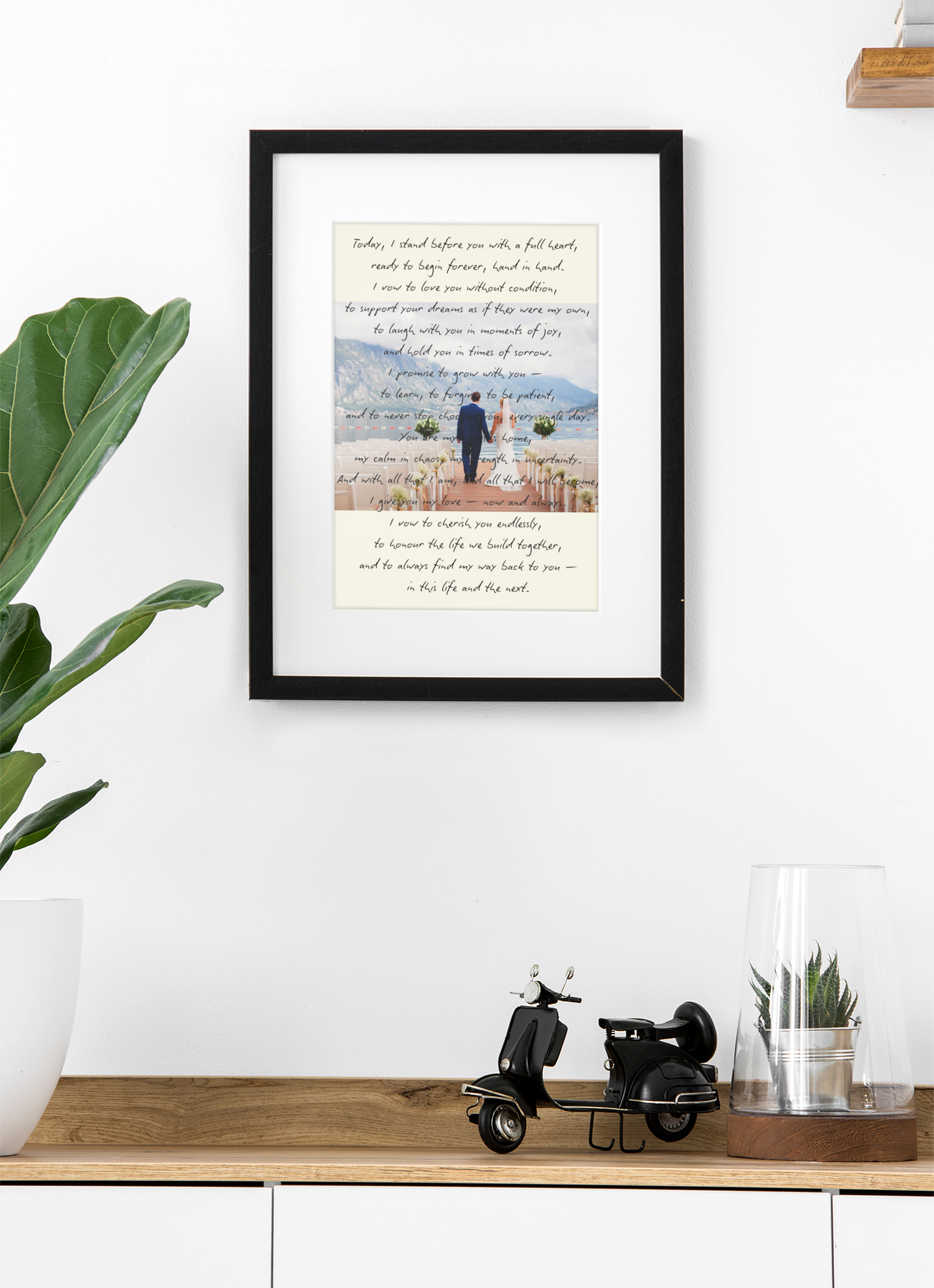 Our Vows - Wedding Anniversary Gift