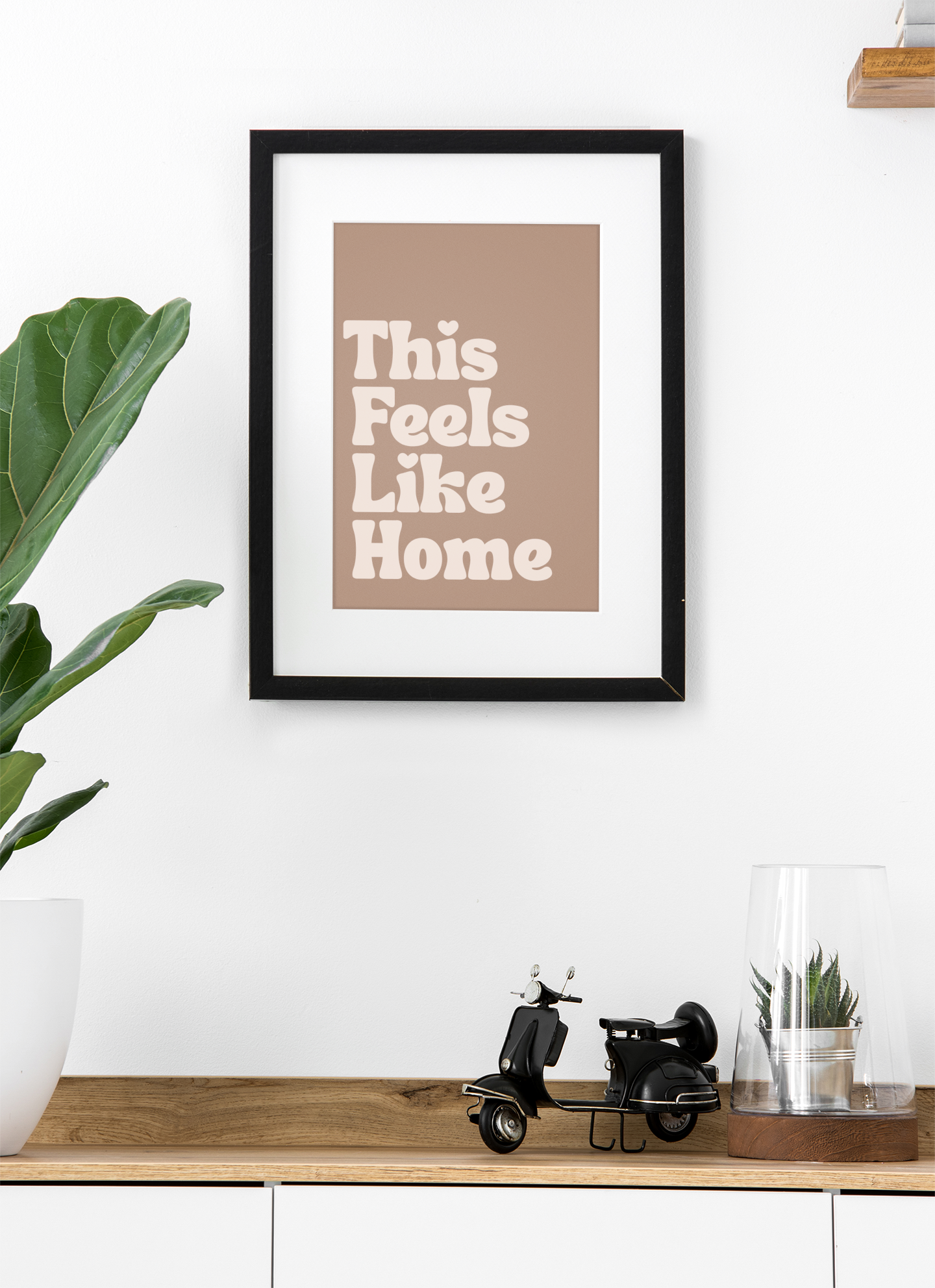This Feels Like Home - Scandinavian Art Print