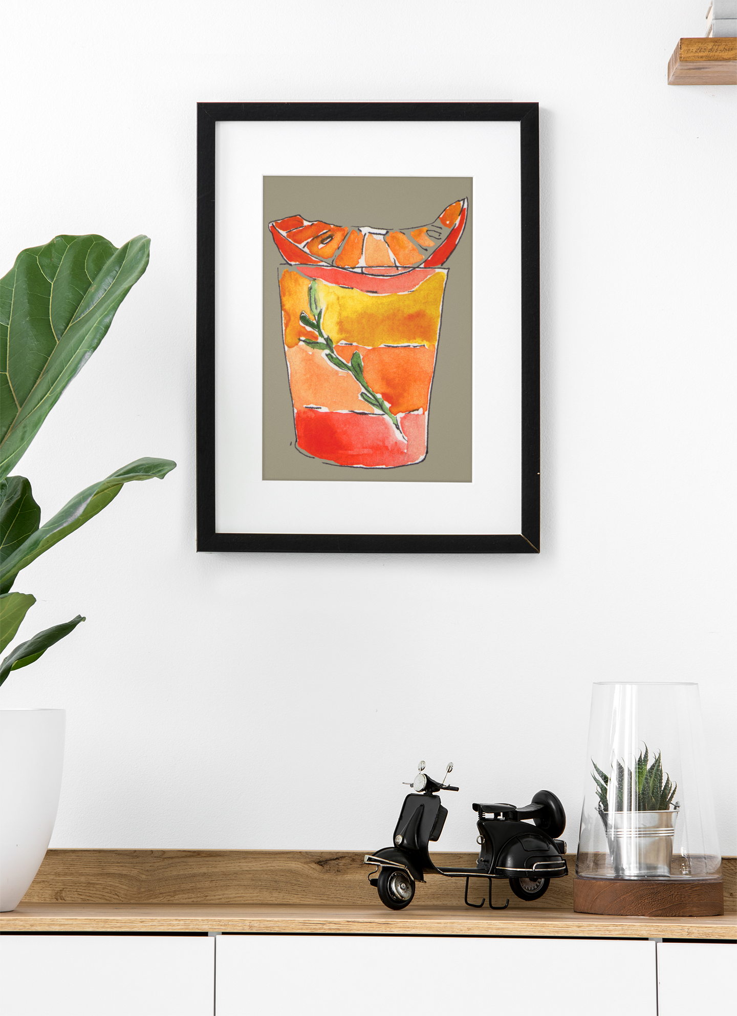 Vibrant Cocktail Art Prints | Drink Illustrations for Kitchen & Bar Decor
