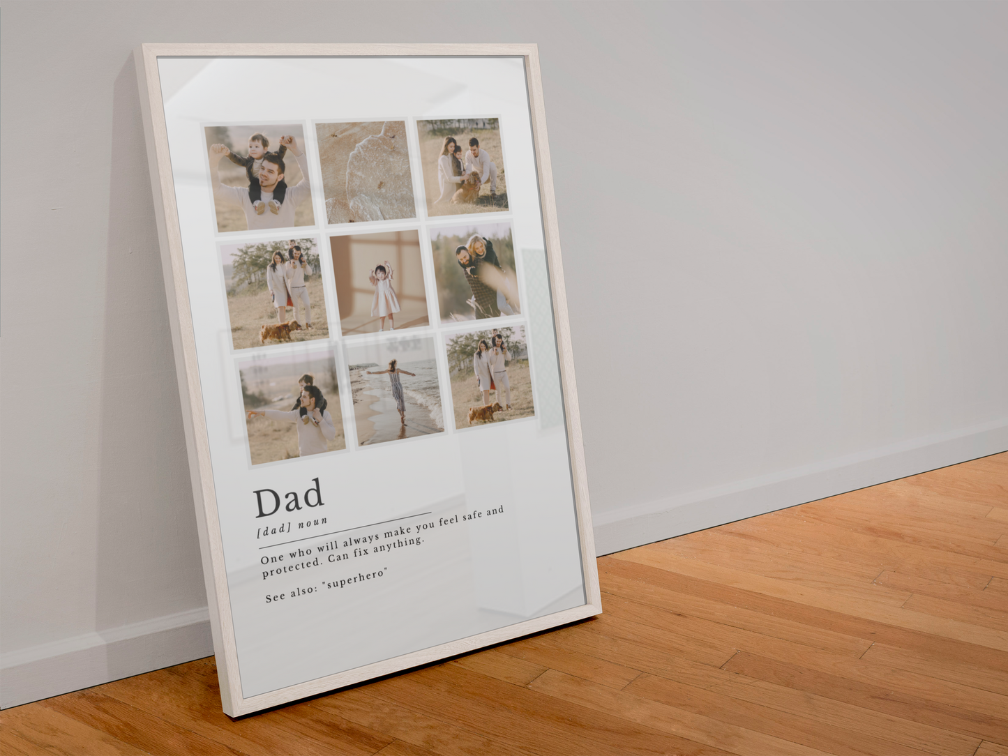 Custom Photo Father’s Day Gift