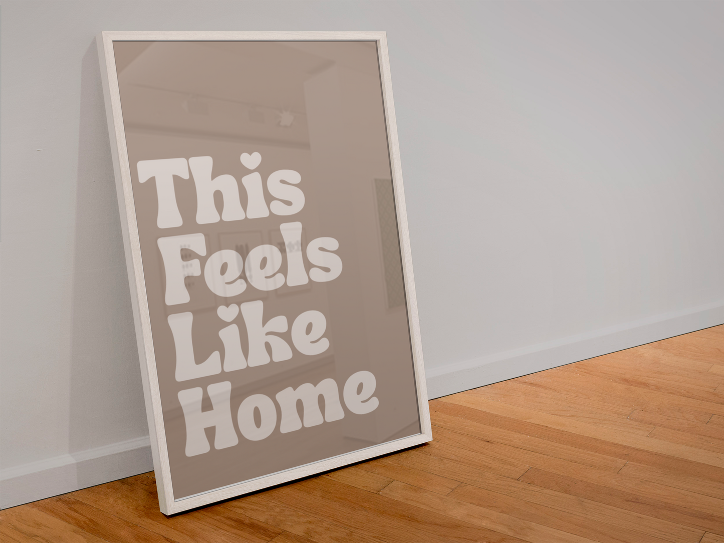 This Feels Like Home - Scandinavian Art Print