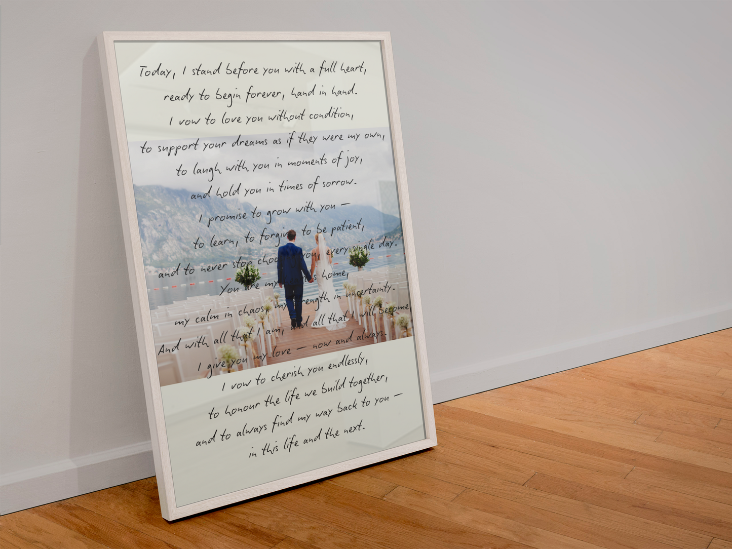 Our Vows - Wedding Anniversary Gift