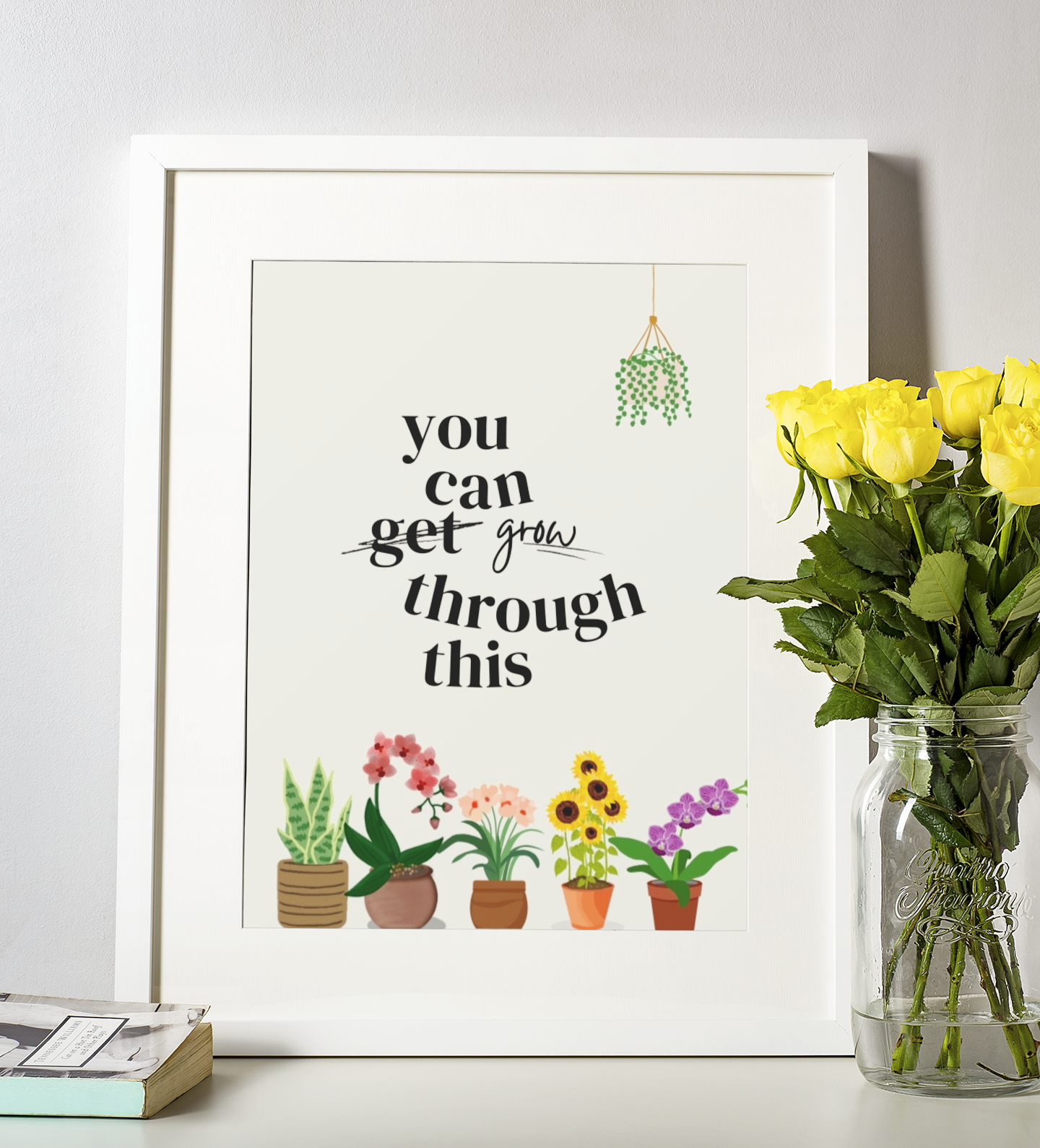 You can grow through this print