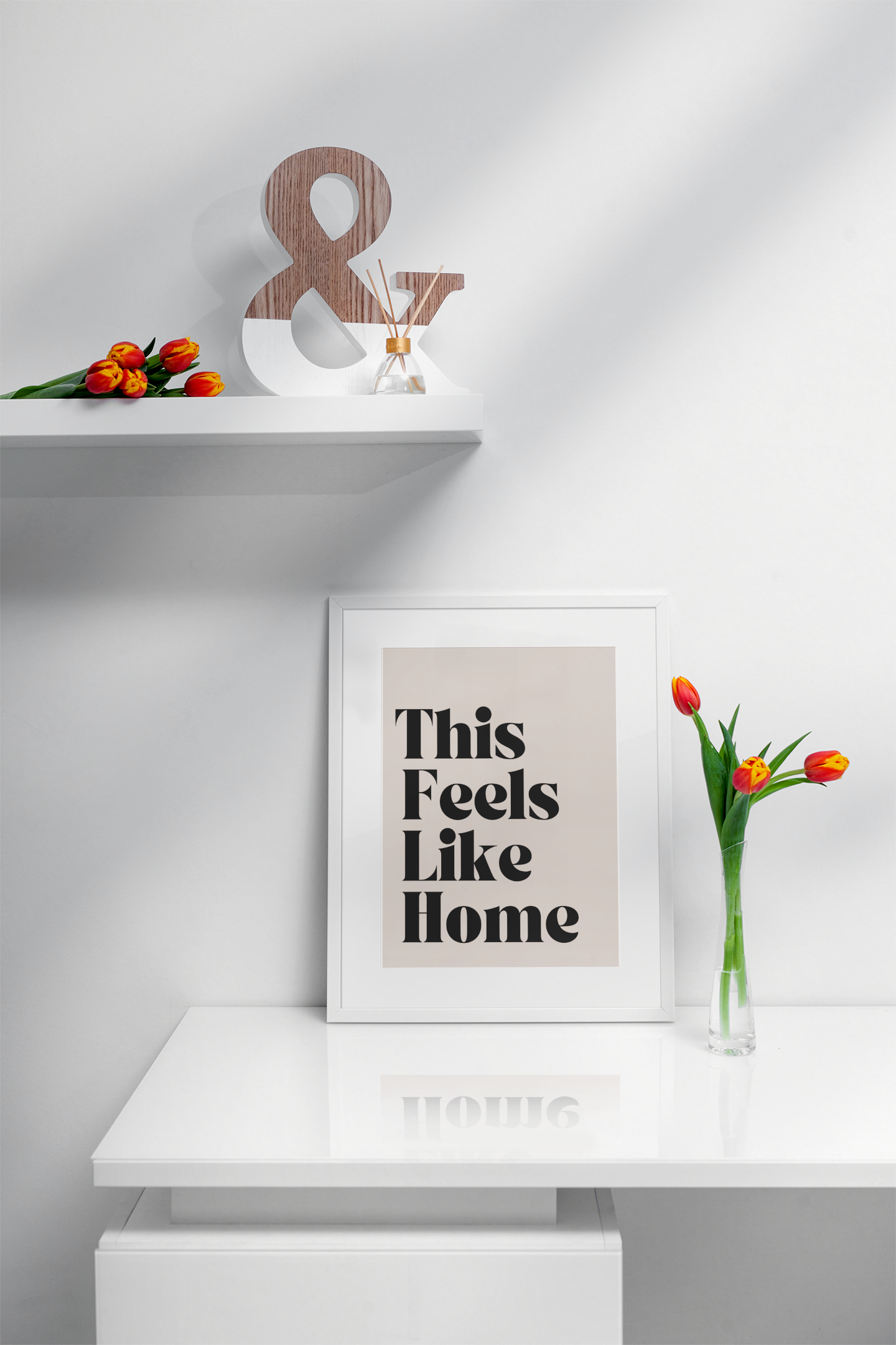 This Feels Like Home - Classic Typography Art Print