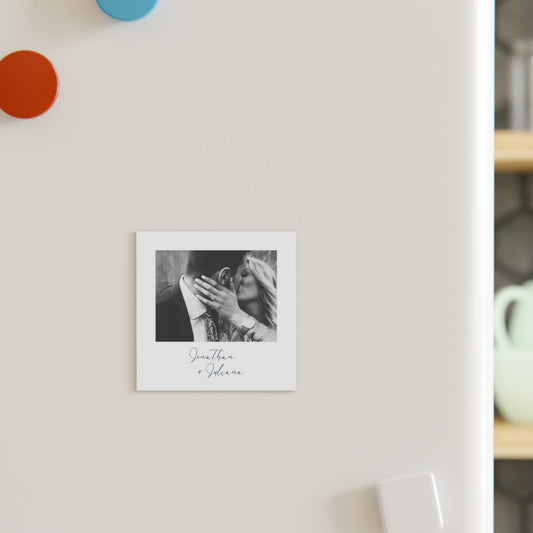 Personalised Polaroid Magnet 🖤