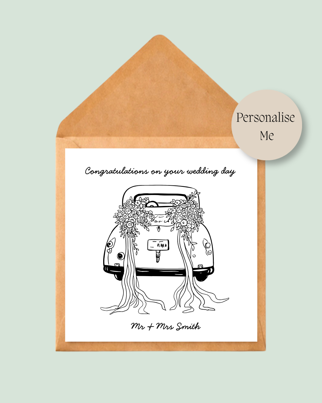 Illustrated Just Married