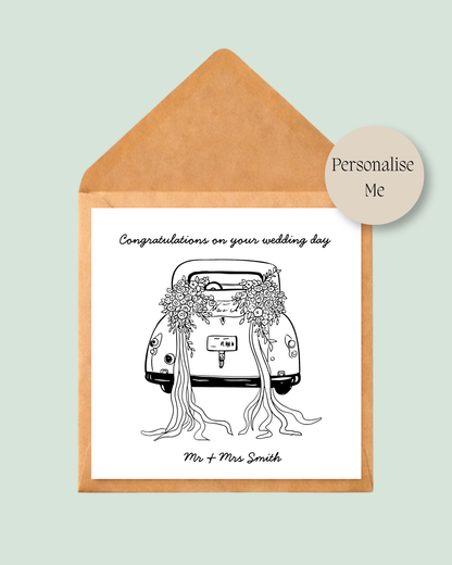 Illustrated Just Married