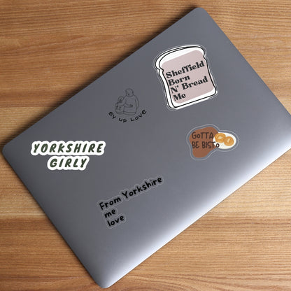 Yorkshire Sayings Stickers