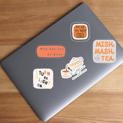 Yorkshire Sayings Stickers