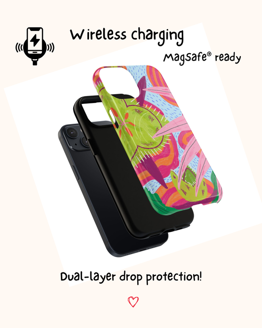 Colourful Botanical iPhone Case 🌿