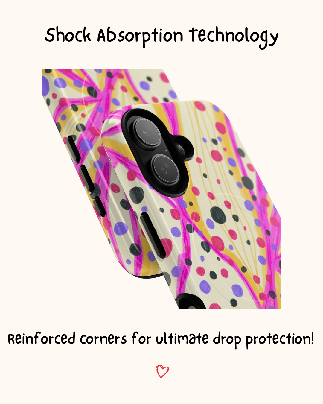 Colourful Funky iPhone Case 🎨