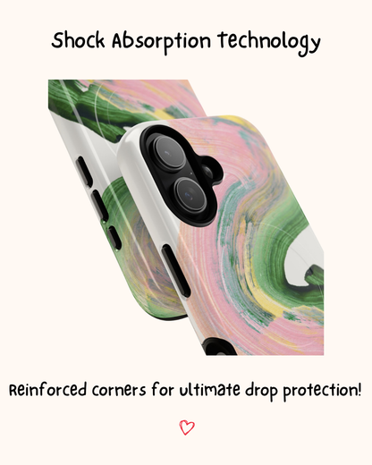 Abstract Art iPhone Case 🌿