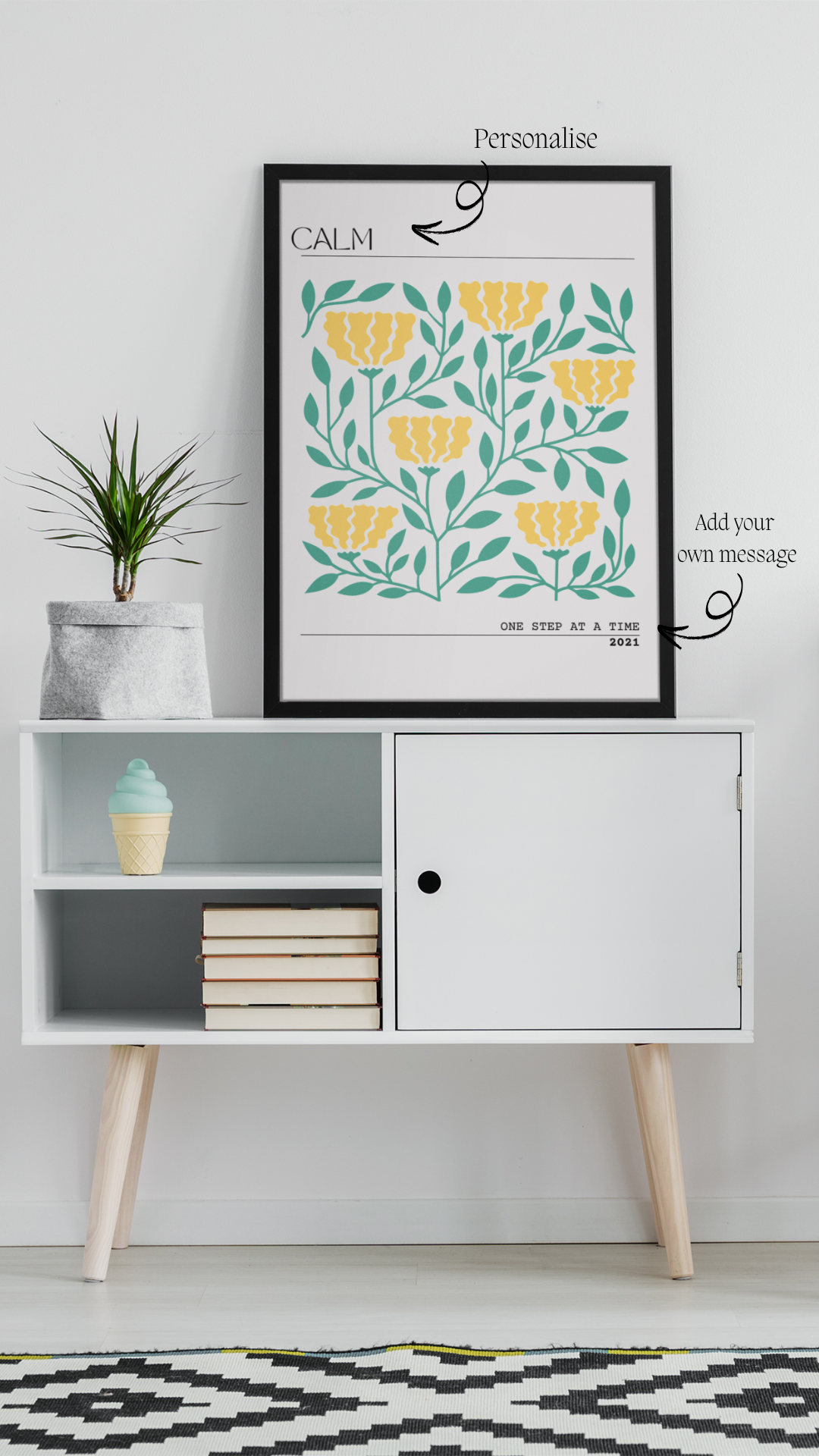 Personalised Botanical Wall Art Print