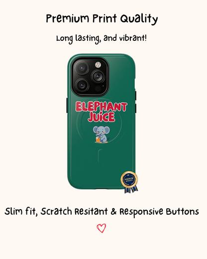 Elephant Juice Colourful Phone Case 🐘