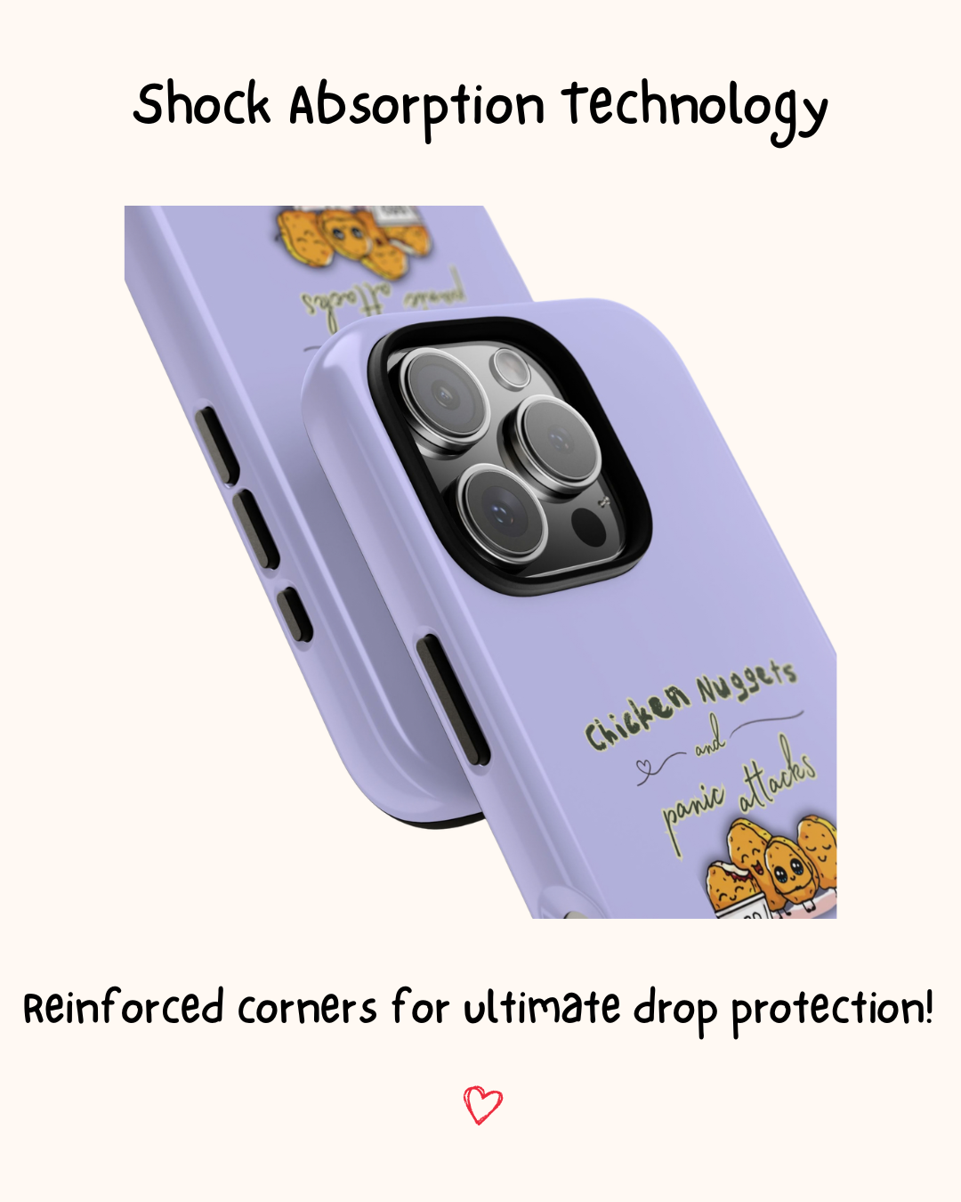 Chicken Nuggets & Panic Attacks Phone Case