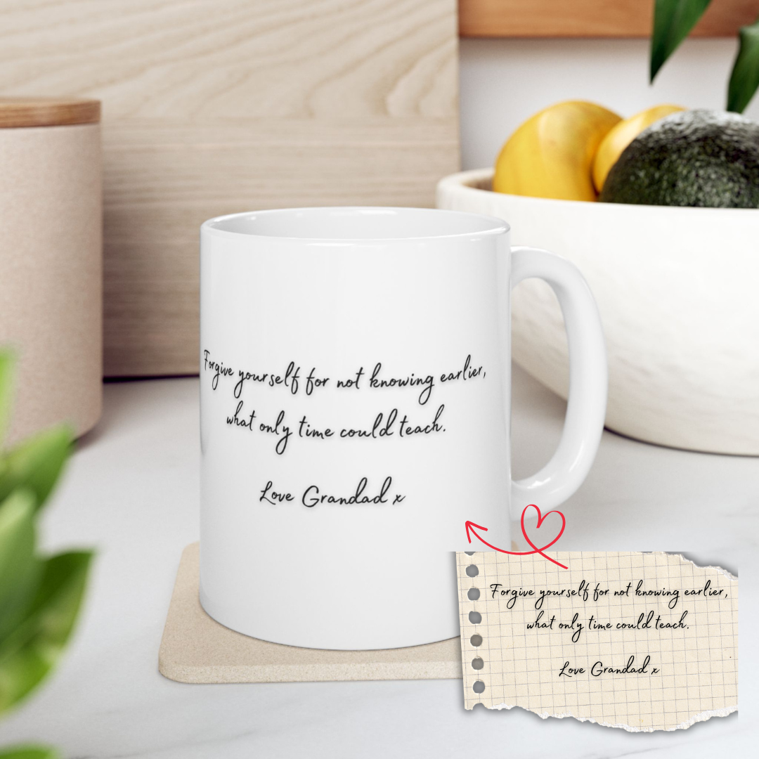 Handwritten Note Mug