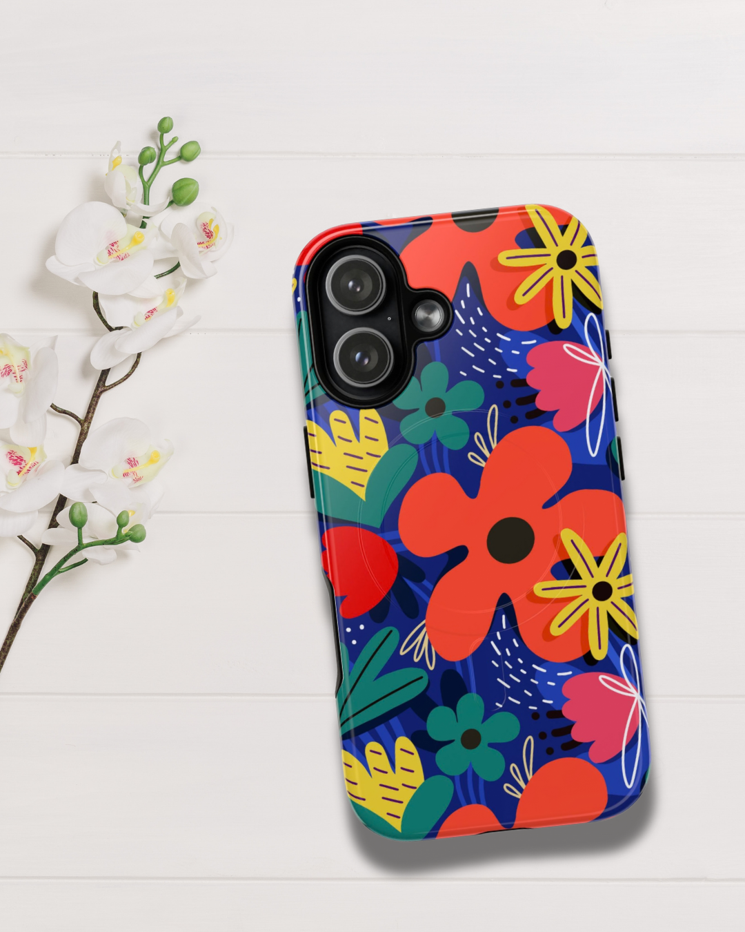 Colourful Flower iPhone Case 🌻🧡