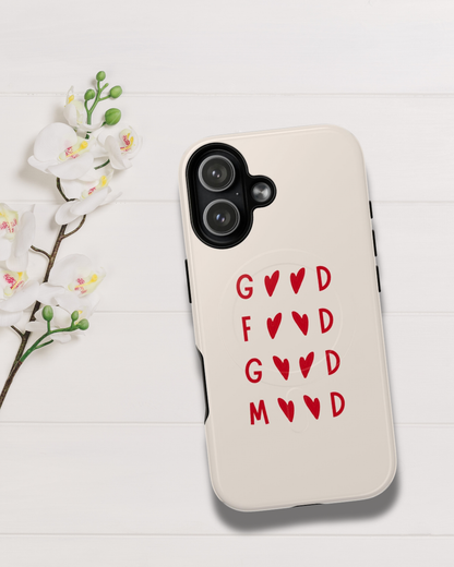 Good Food Good Mood iPhone Case 🌻🧡