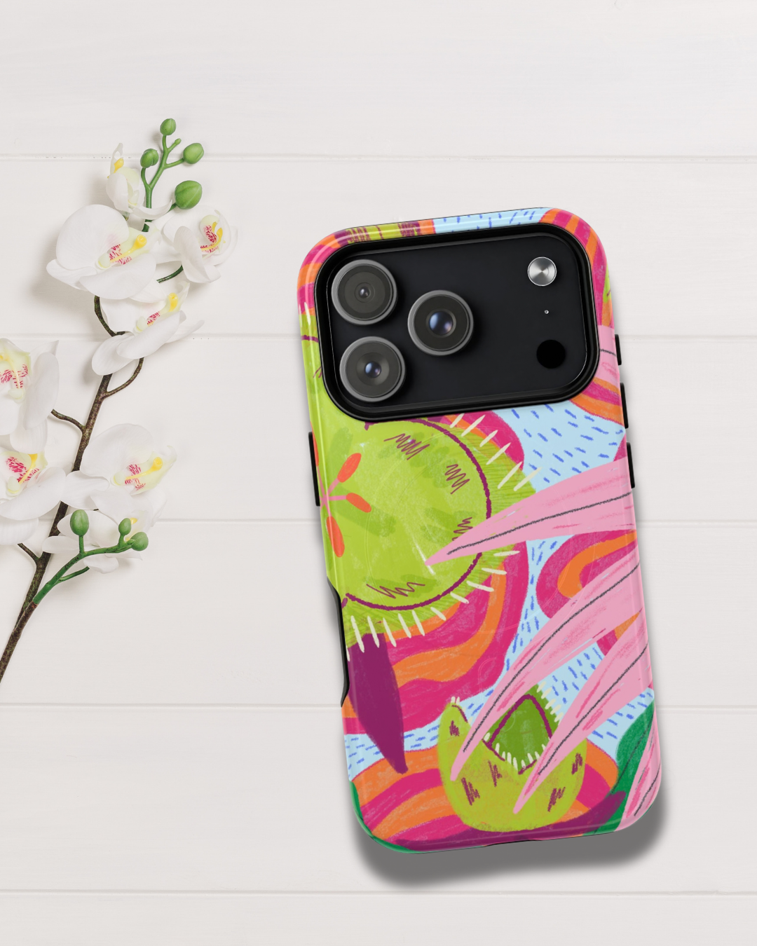 Colourful Botanical iPhone Case 🌿