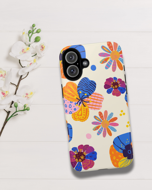 Colourful Floral Phone Case 🌼