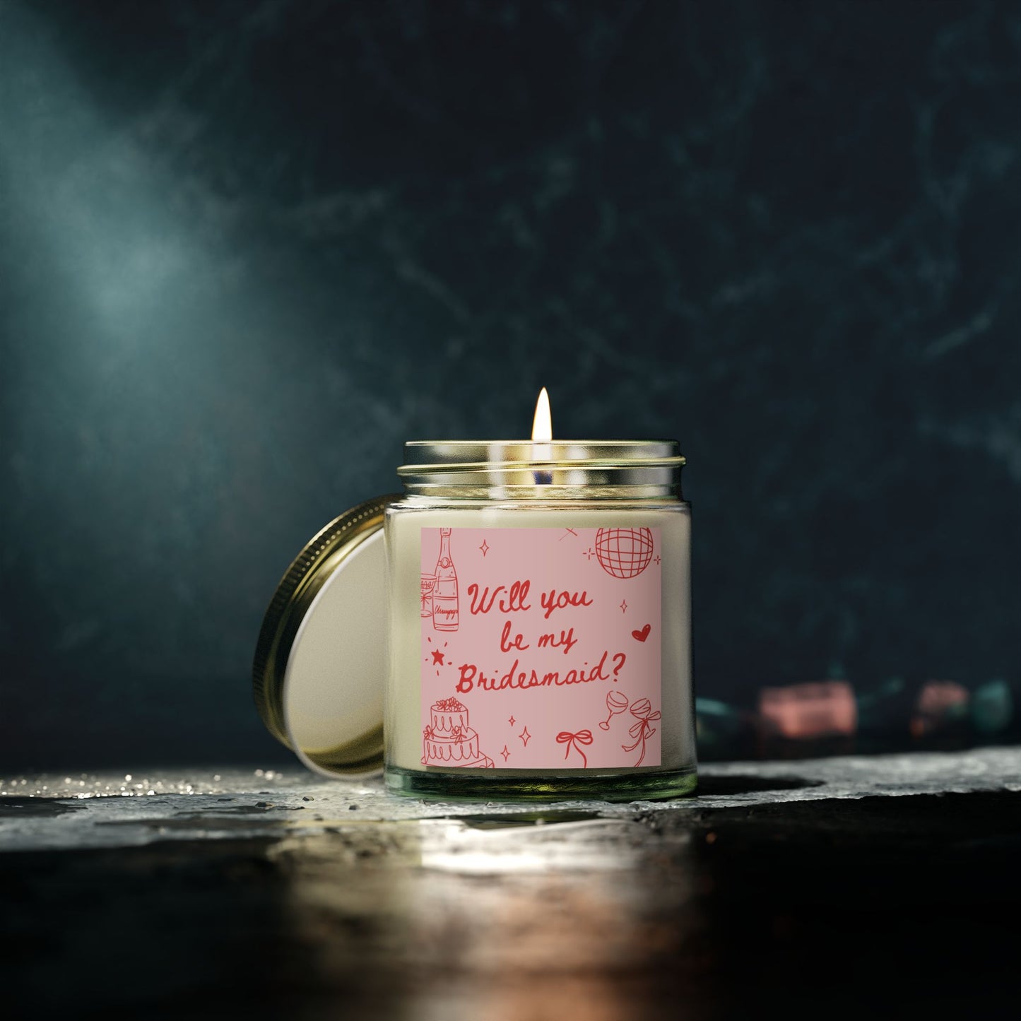 Will you be my Bridesmaid Scented Candle