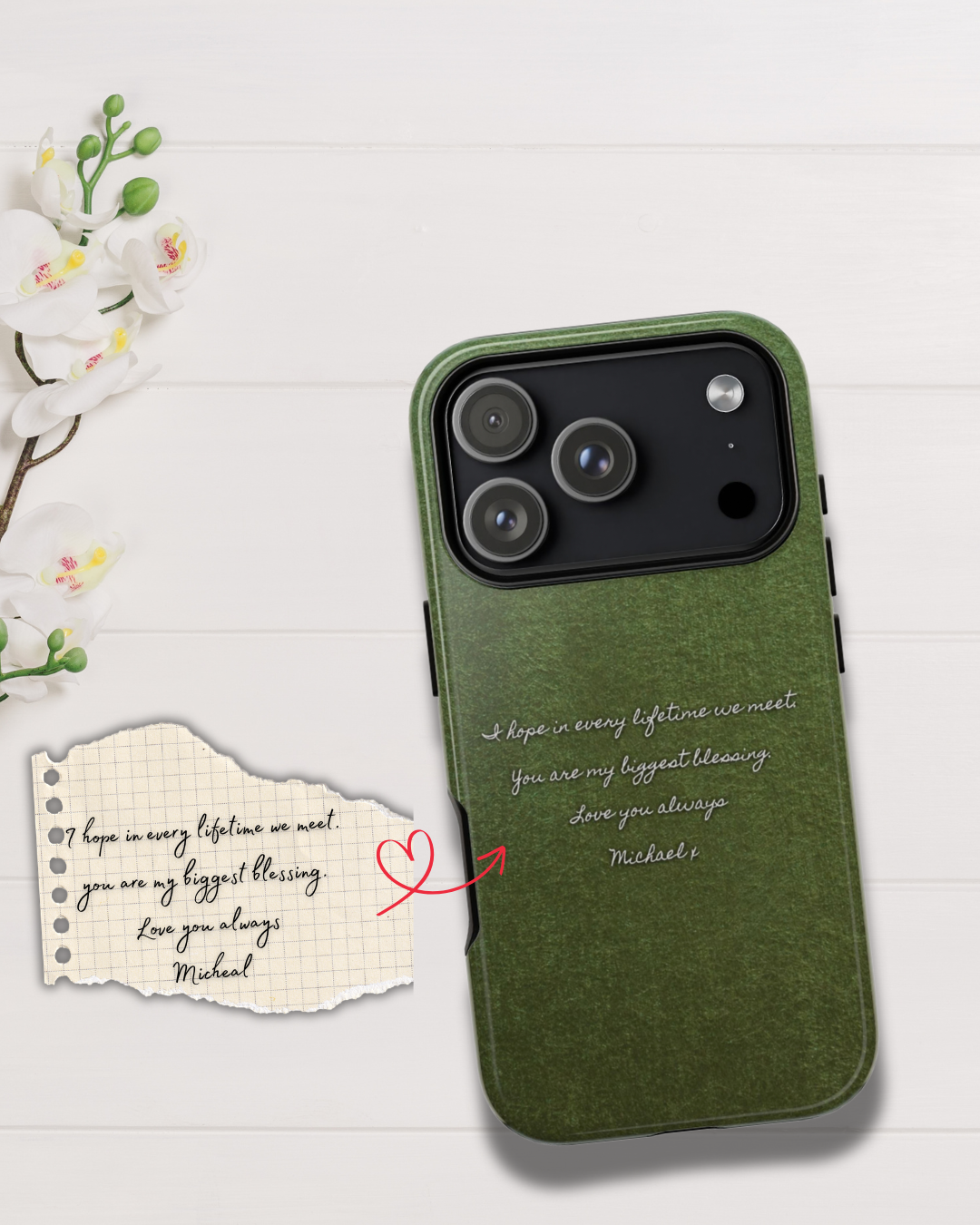 Personalised Handwriting Phone Case