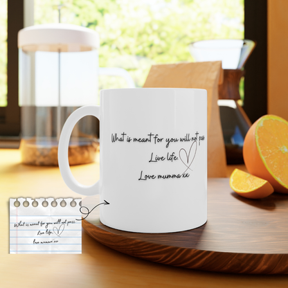 Handwritten Note Mug
