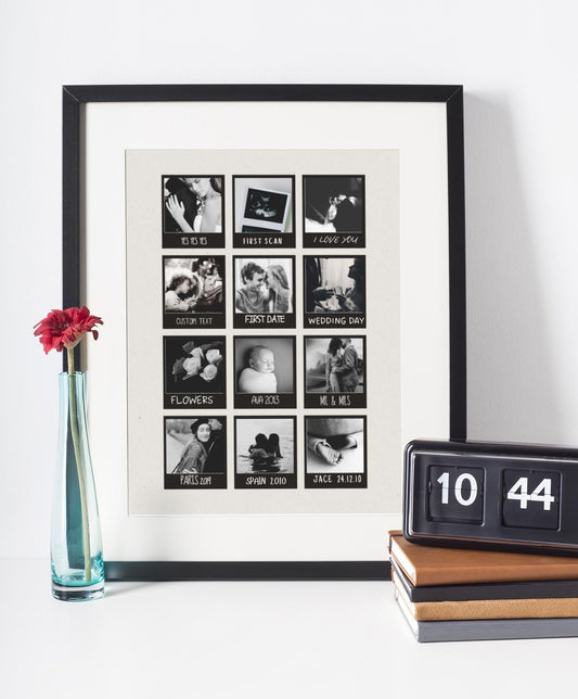 Personalised Keepsake Polaroid Print