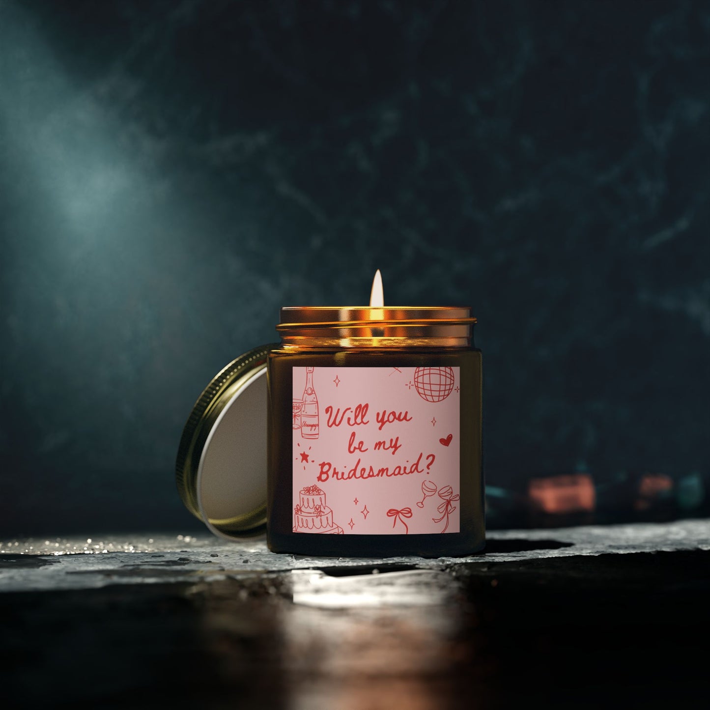 Will you be my Bridesmaid Scented Candle