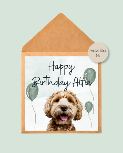 Pet Birthday Card