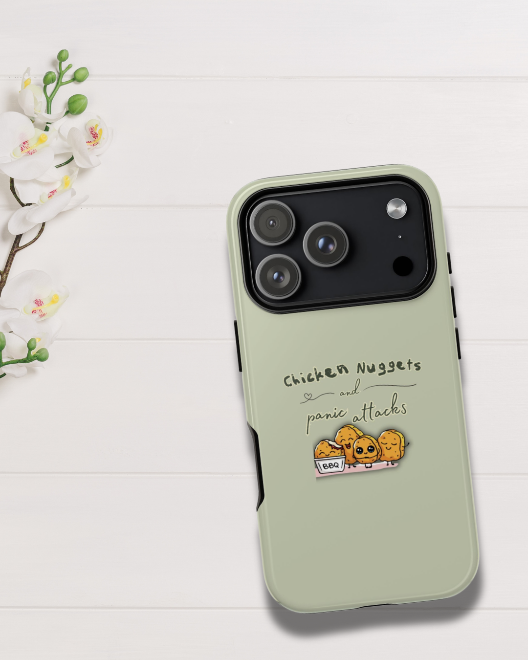 Chicken Nuggets & Panic Attacks Phone Case