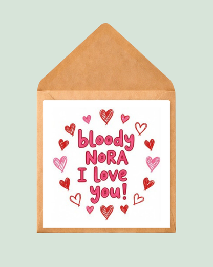 Bloody Nora, I Love You! 💖