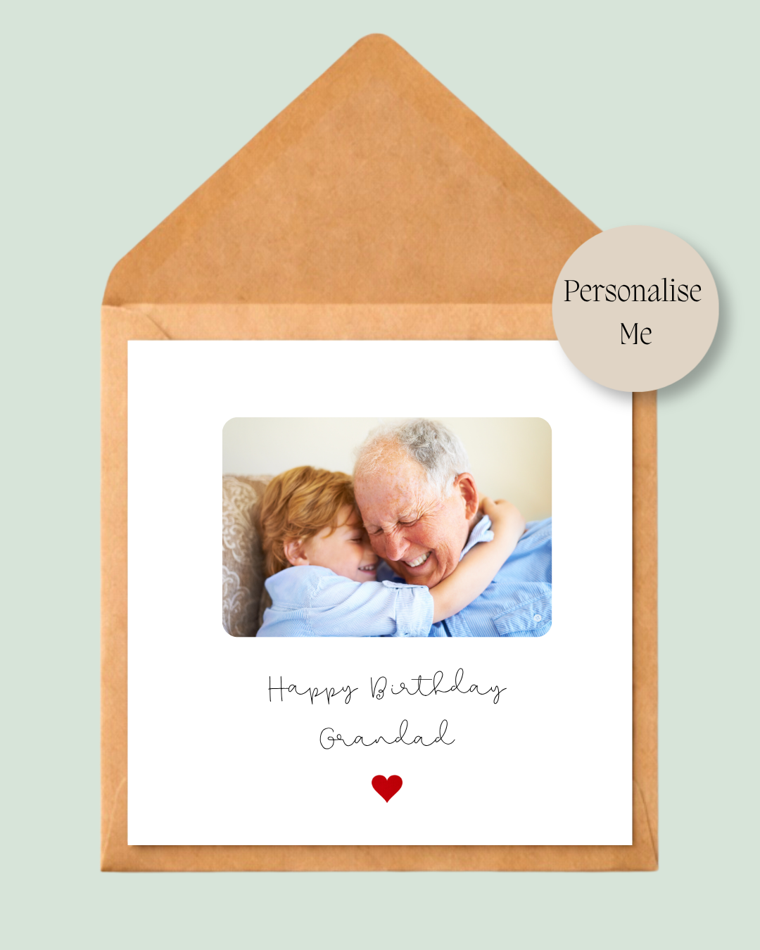 Personalised Grandparent Card