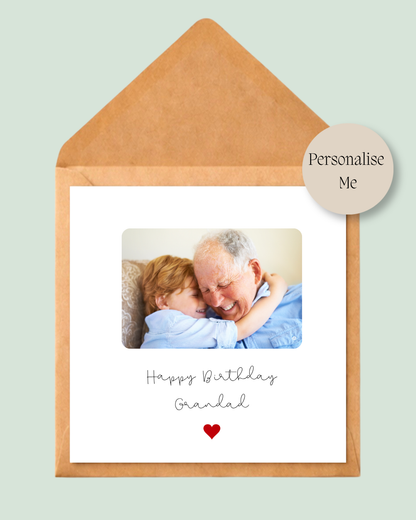 Personalised Grandparent Card
