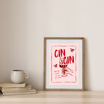 Cocktail Hour Retro Art