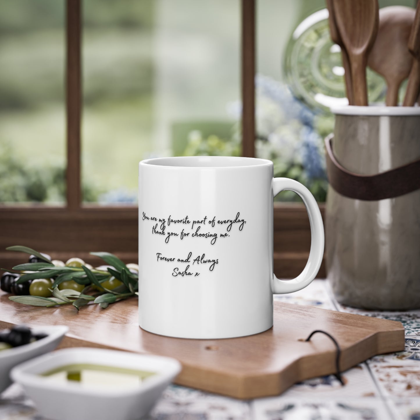 Handwritten Note Mug