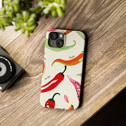 Too Hot Too Spicy Chili Phone Case