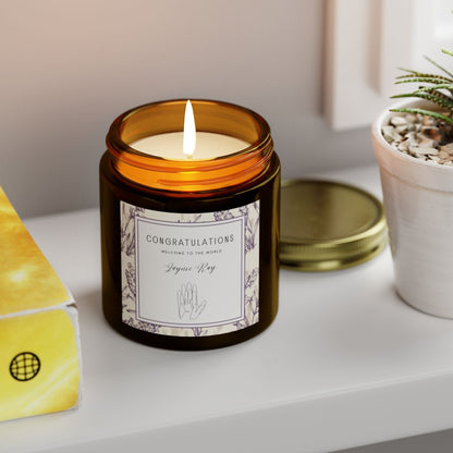 Personalized congratulations Candle