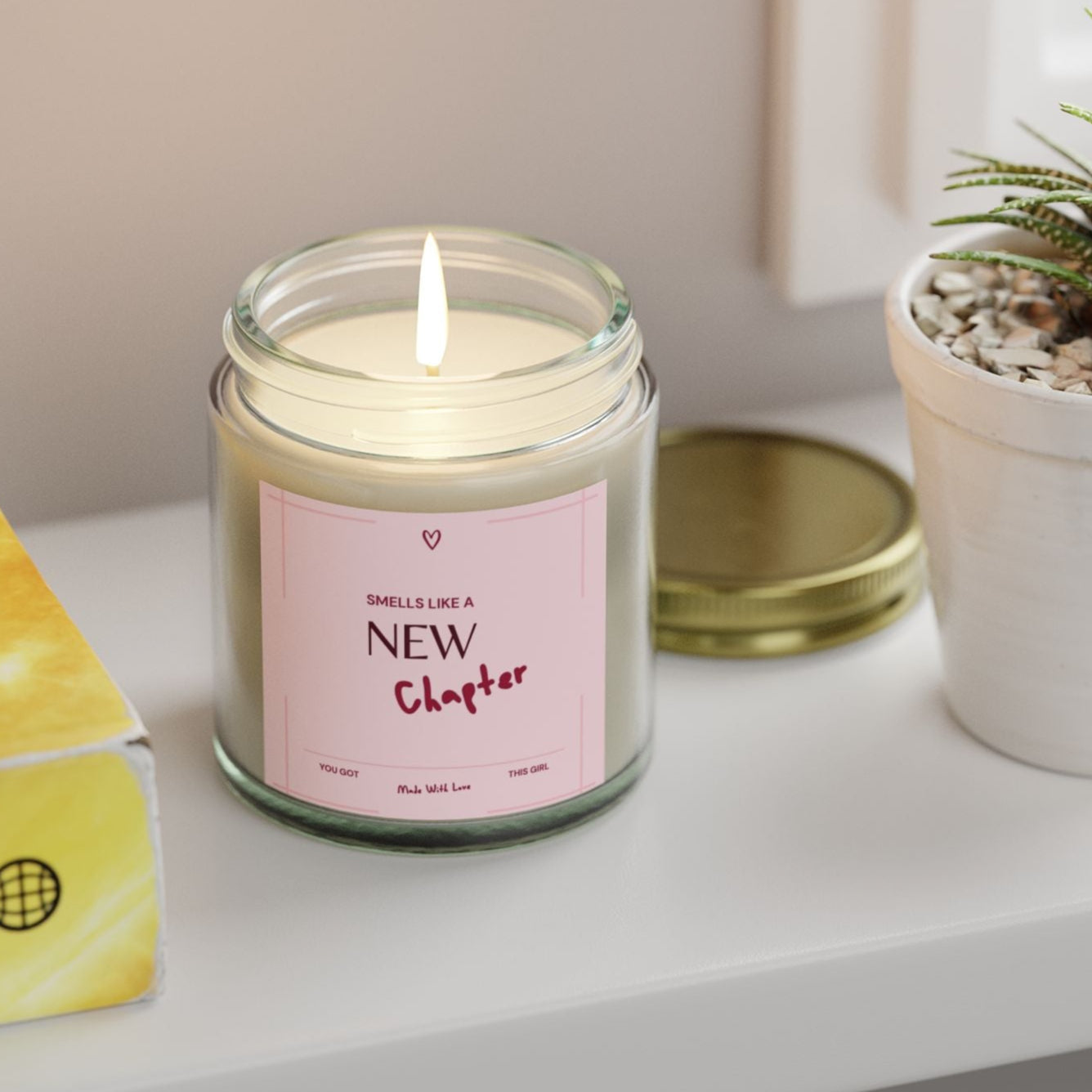 A new chapter candle